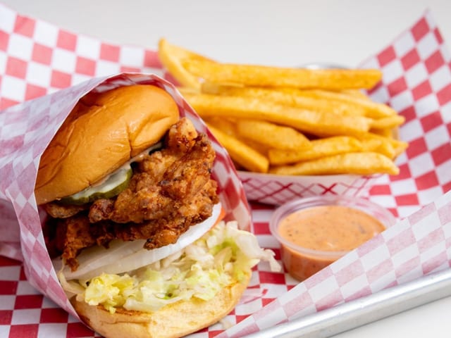 Fried Chicken Caesar.